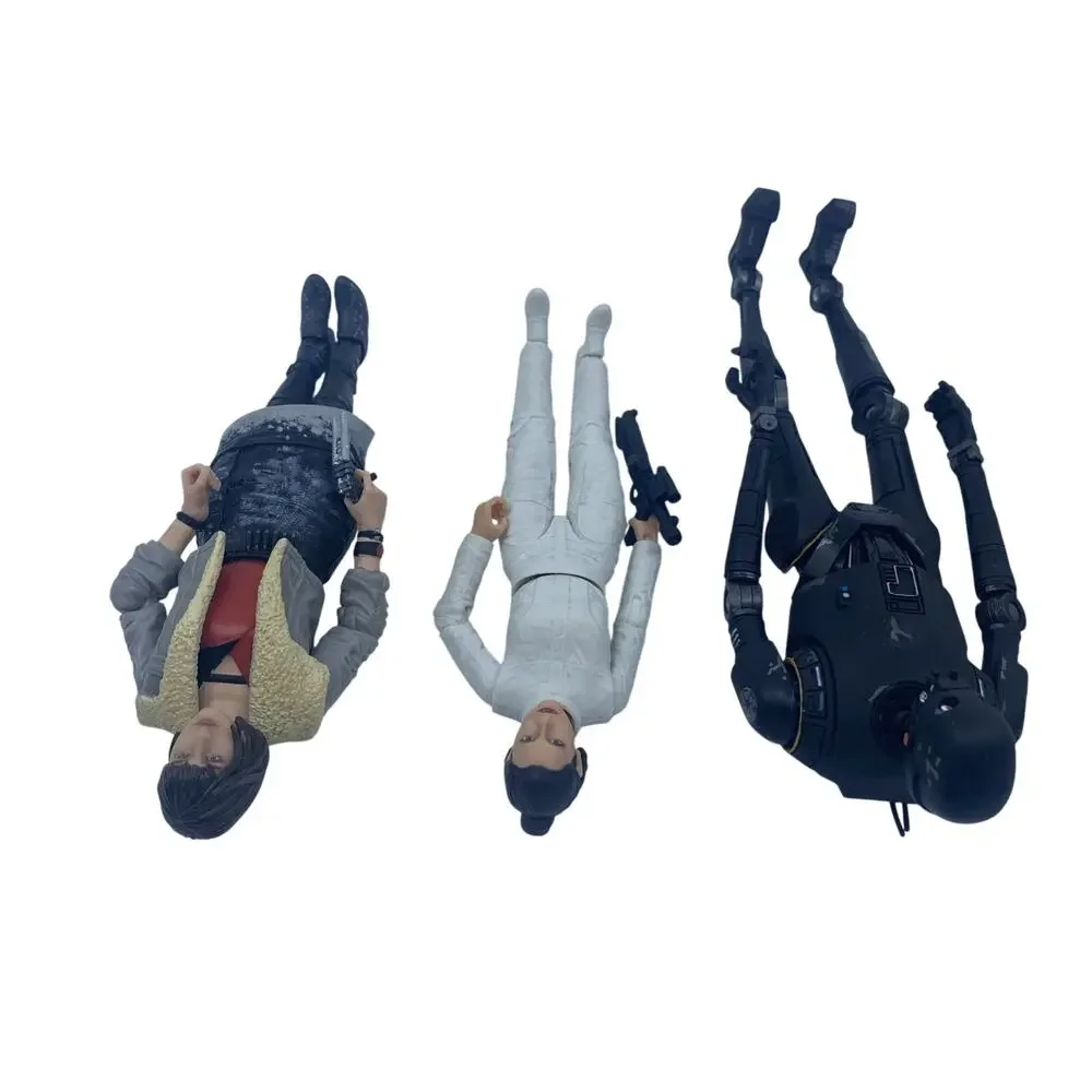 Star Wars Black Series Lot of 5 Range Trooper Leia Qi'ra K-2SO Krennic Figures